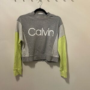 Calvin Klein cropped sweatshirt